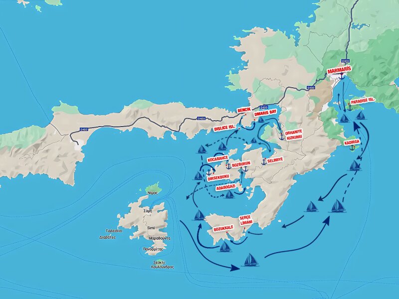 Marmaris Hisarönü Marmaris