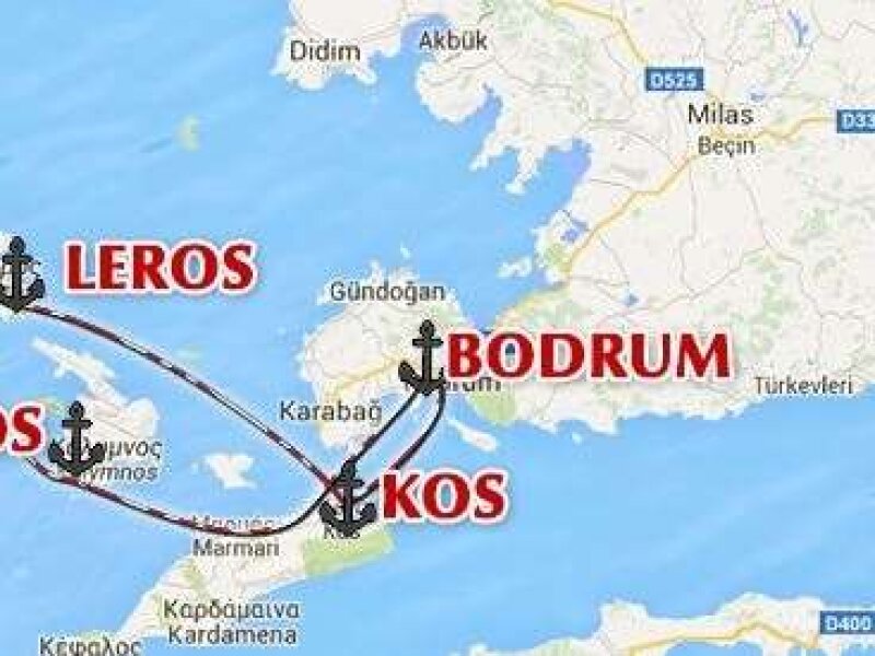 Bodrum Patmos islands Bodrum