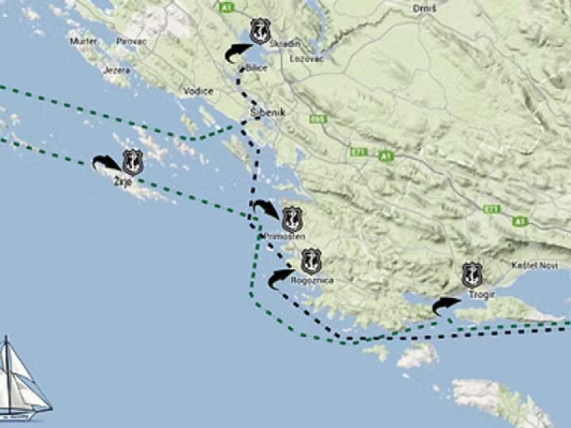 Split to Kornati Island Split