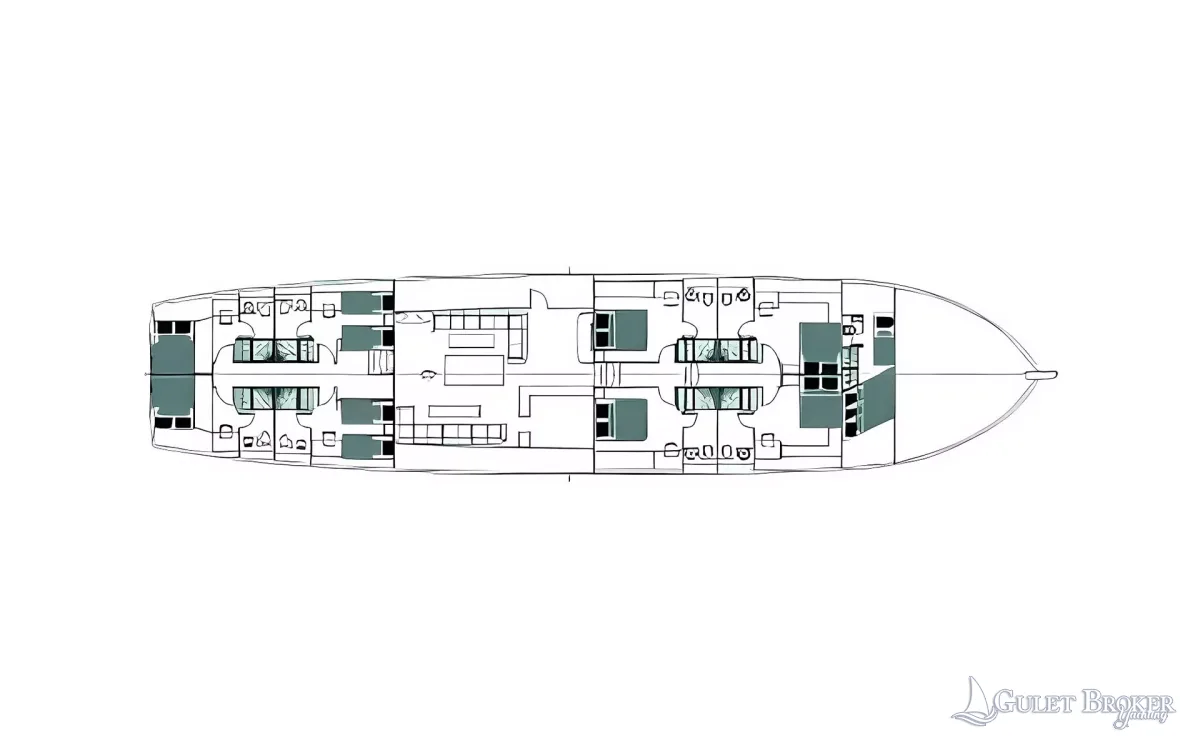 Gulet Stella Maris Plan